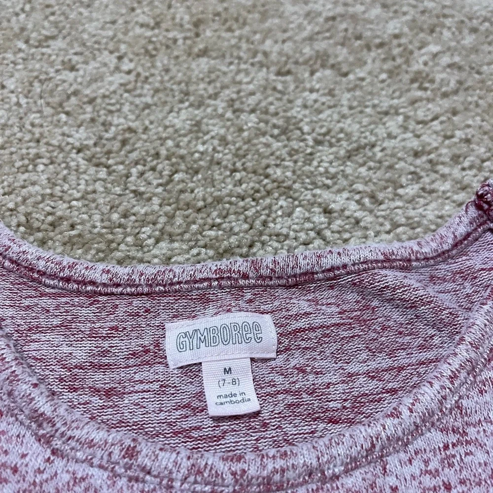 Girls Purple Gymboree Size Medium Long Sleeve Dress